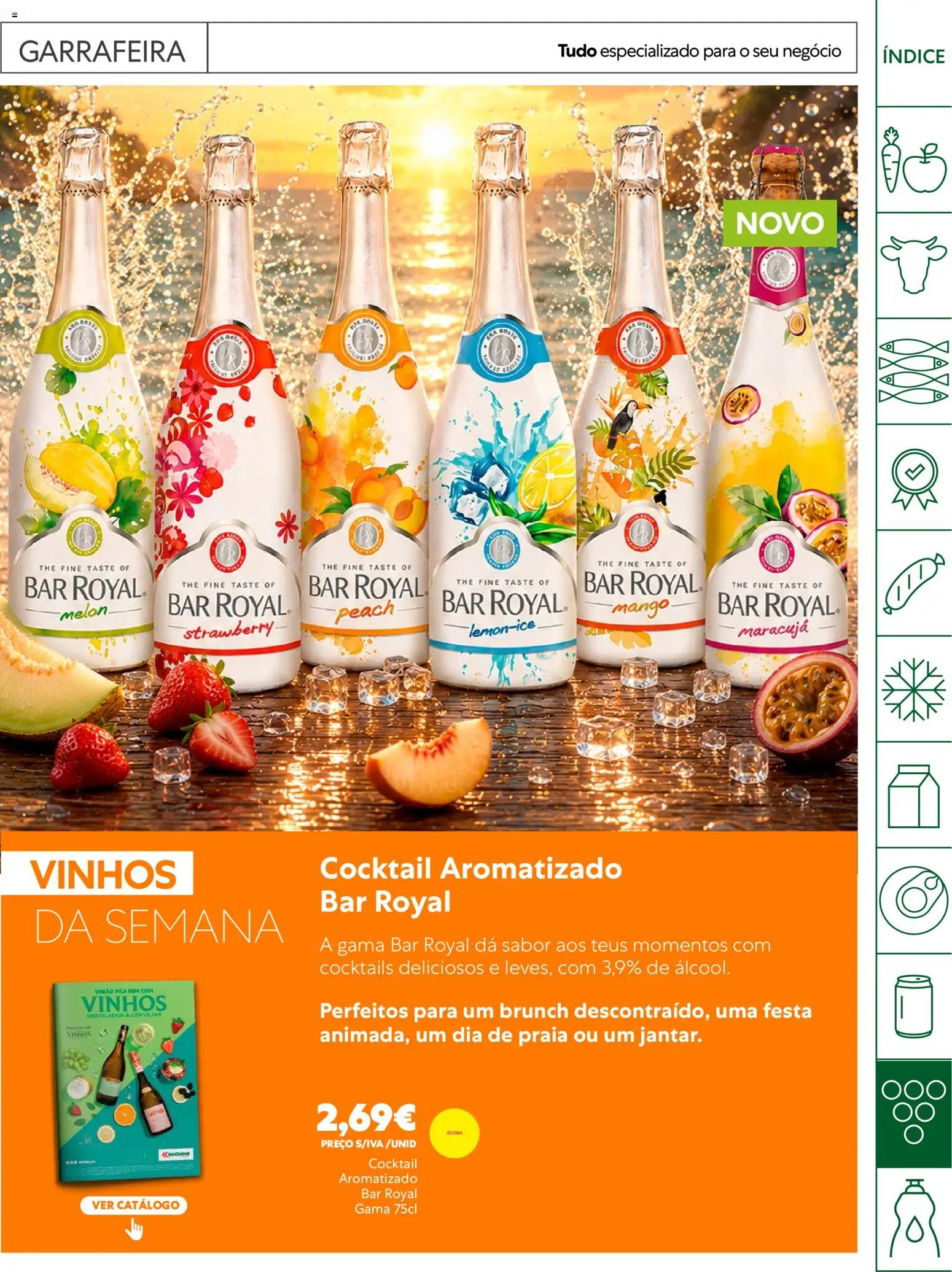 Recheio Horeca │ válido de 09.06.2026 | Página: 23 | Produtos: Cerveja, Cocktails