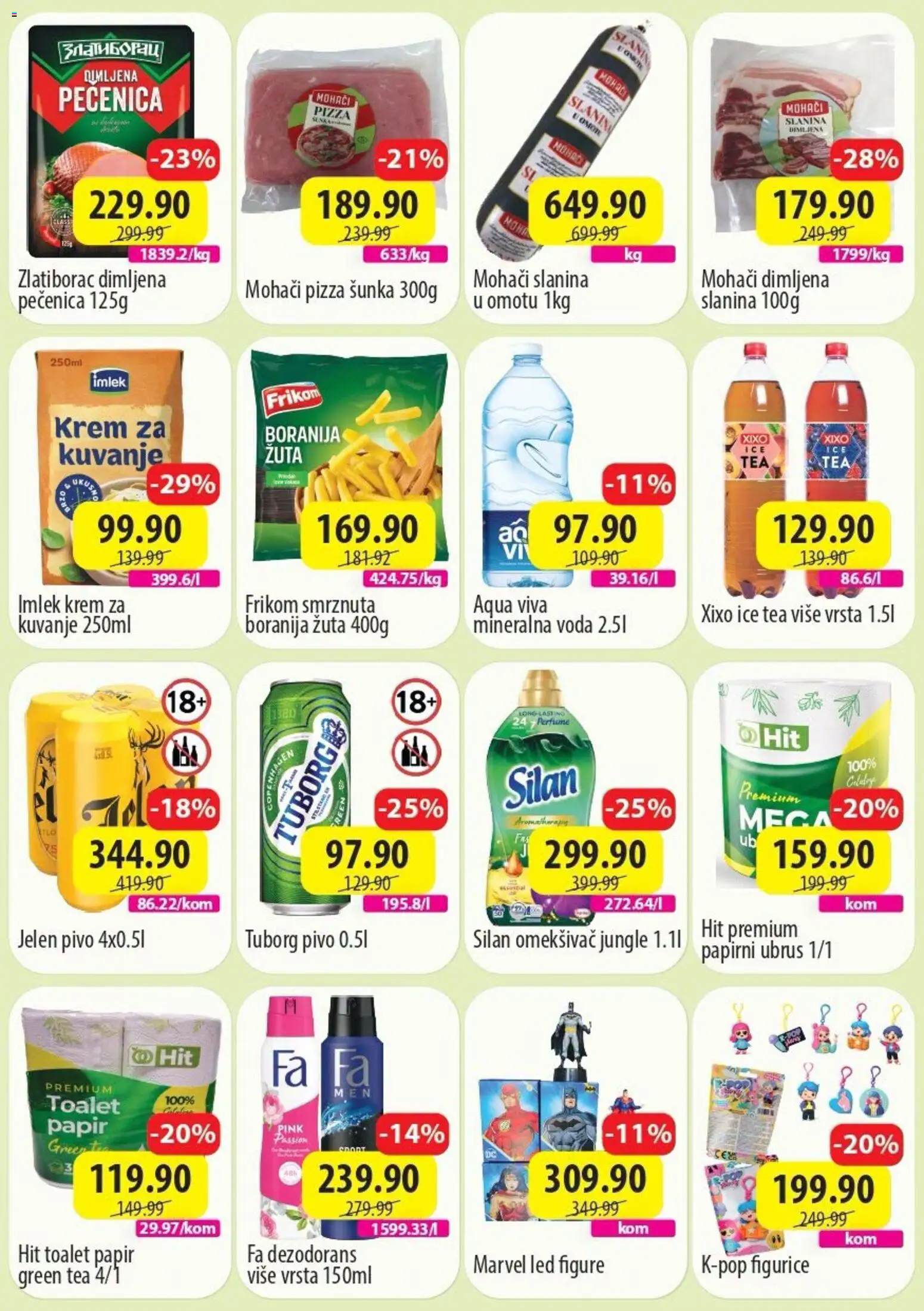 Senta Promet katalog - važi od 10.08.2026 | Strana: 2 | Proizvode: Boranija, Ice Tea, Voda, Dezodorans