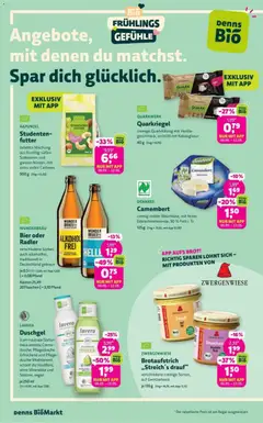 Denns BioMarkt Angebote ab 06.05.2026 gültig | Seite: 2 | Produkte: Quark, Dusche, Creme, Radler