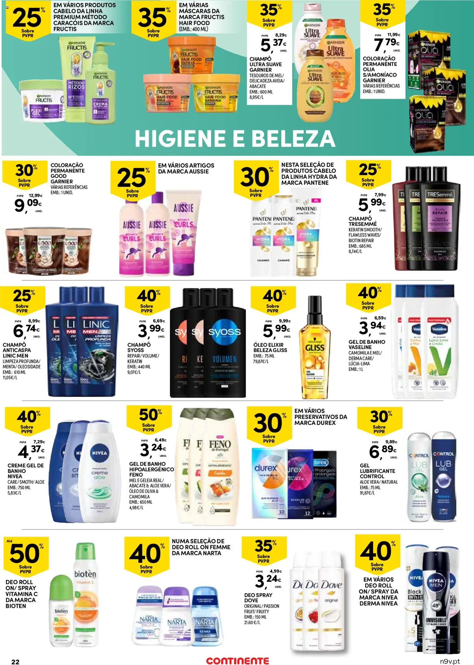 Continente Açores  │ válido de 14.05.2026 | Página: 22 | Produtos: Geleia, Banho, Mel, Creme