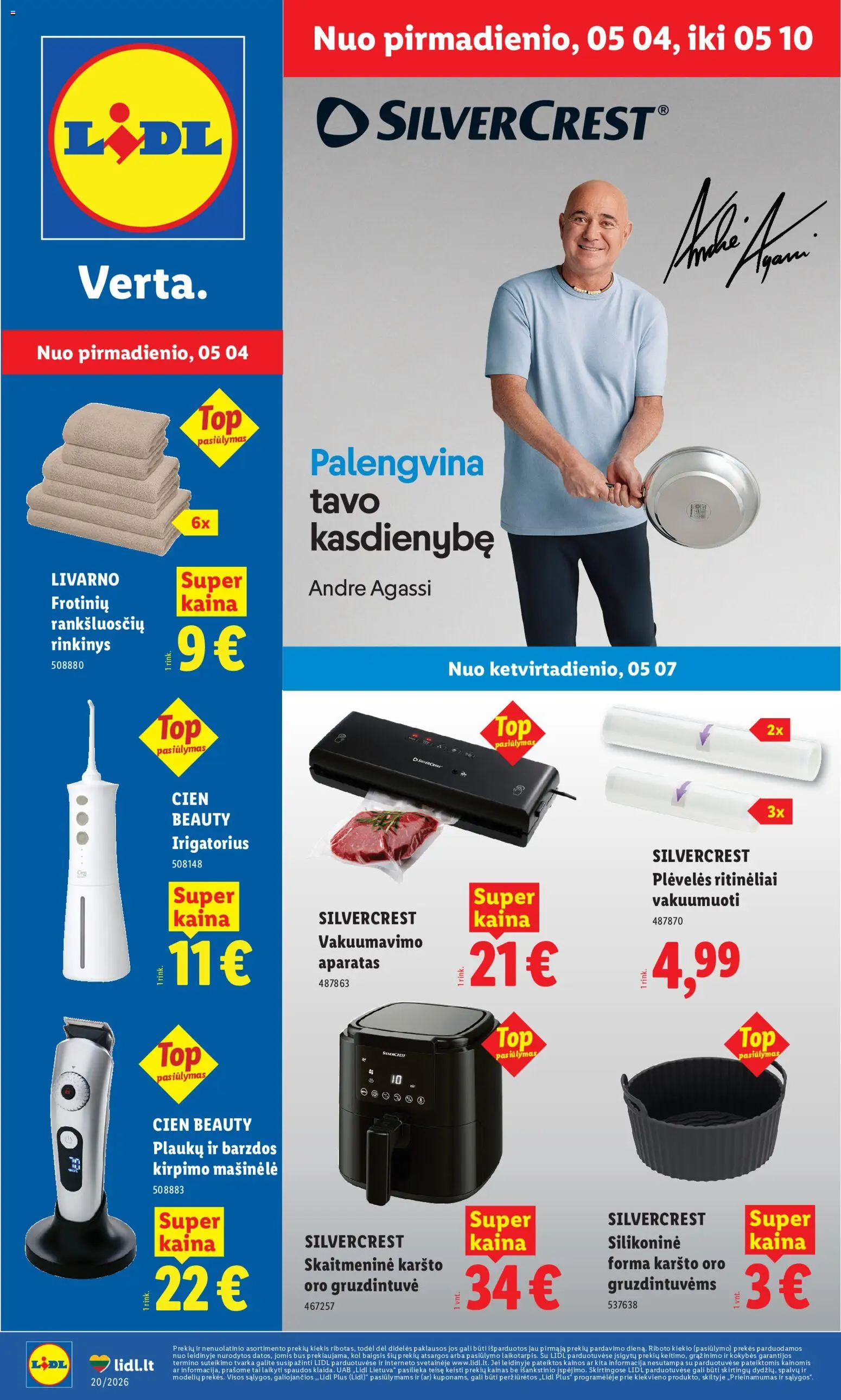 LIDL akcijos nuo 04.05.2026 | Puslapis: 1