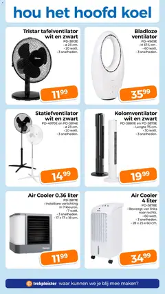 Trekpleister folder - Voorbeeld van een folder van Trekpleister, geldig van 19.05.2026 | Pagina: 68 | Producten: Ventilator, Verlichting