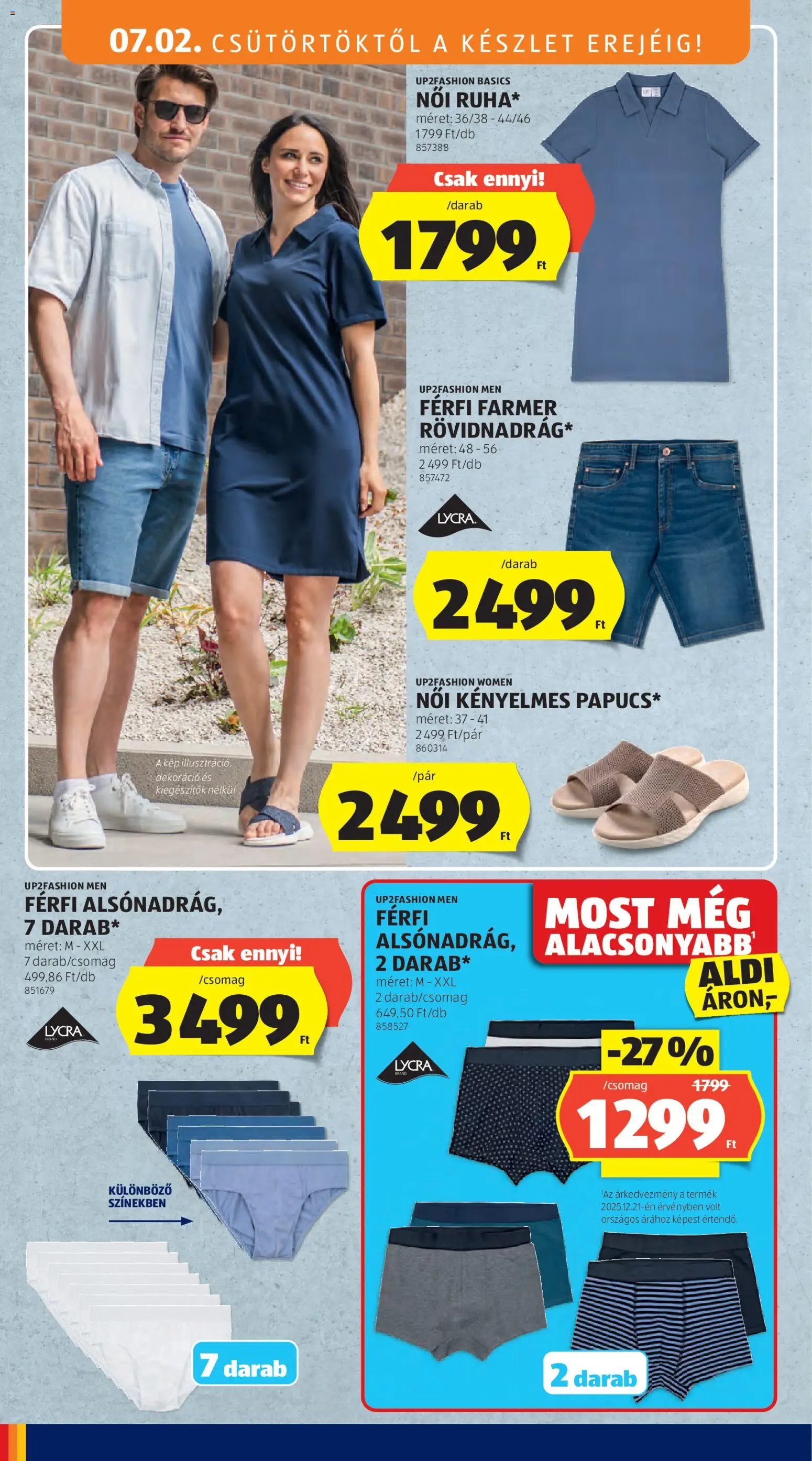 Aldi akciós ujság - amely érvényes a következő dátumtól: 2026.07.02. | Oldal: 26 | Termékek: Farmer, Dekoráció