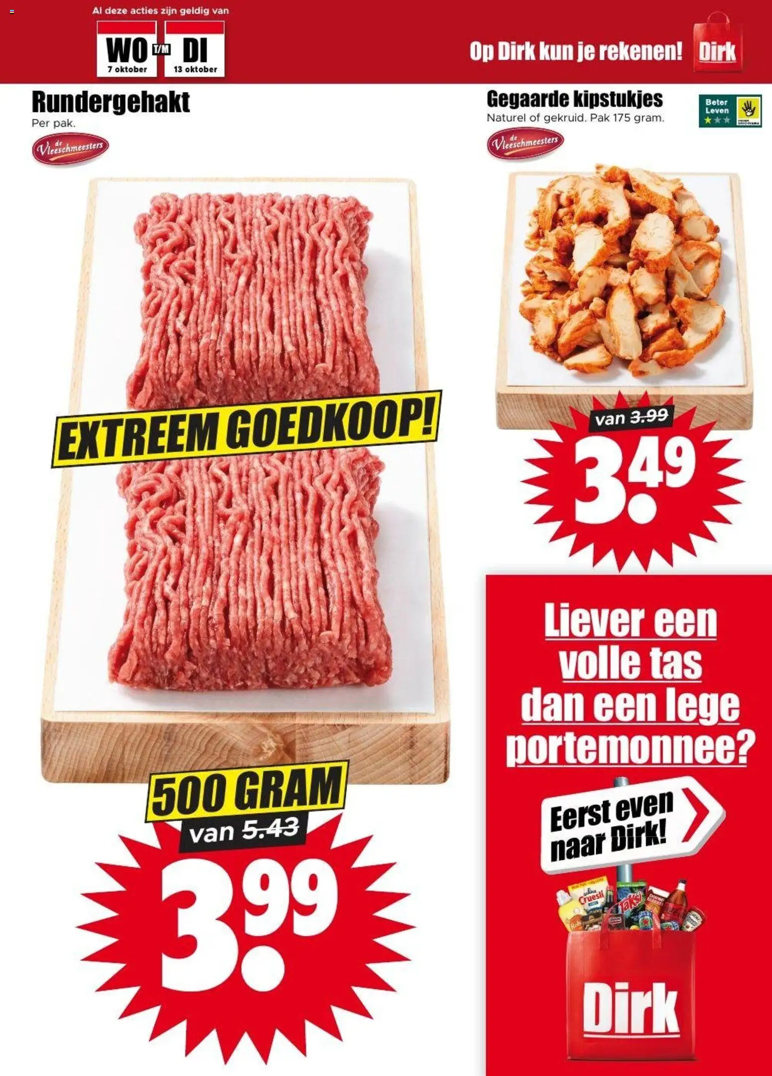 {H1} | Pagina: 5 | Producten: Tas, Portemonnee, Rundergehakt