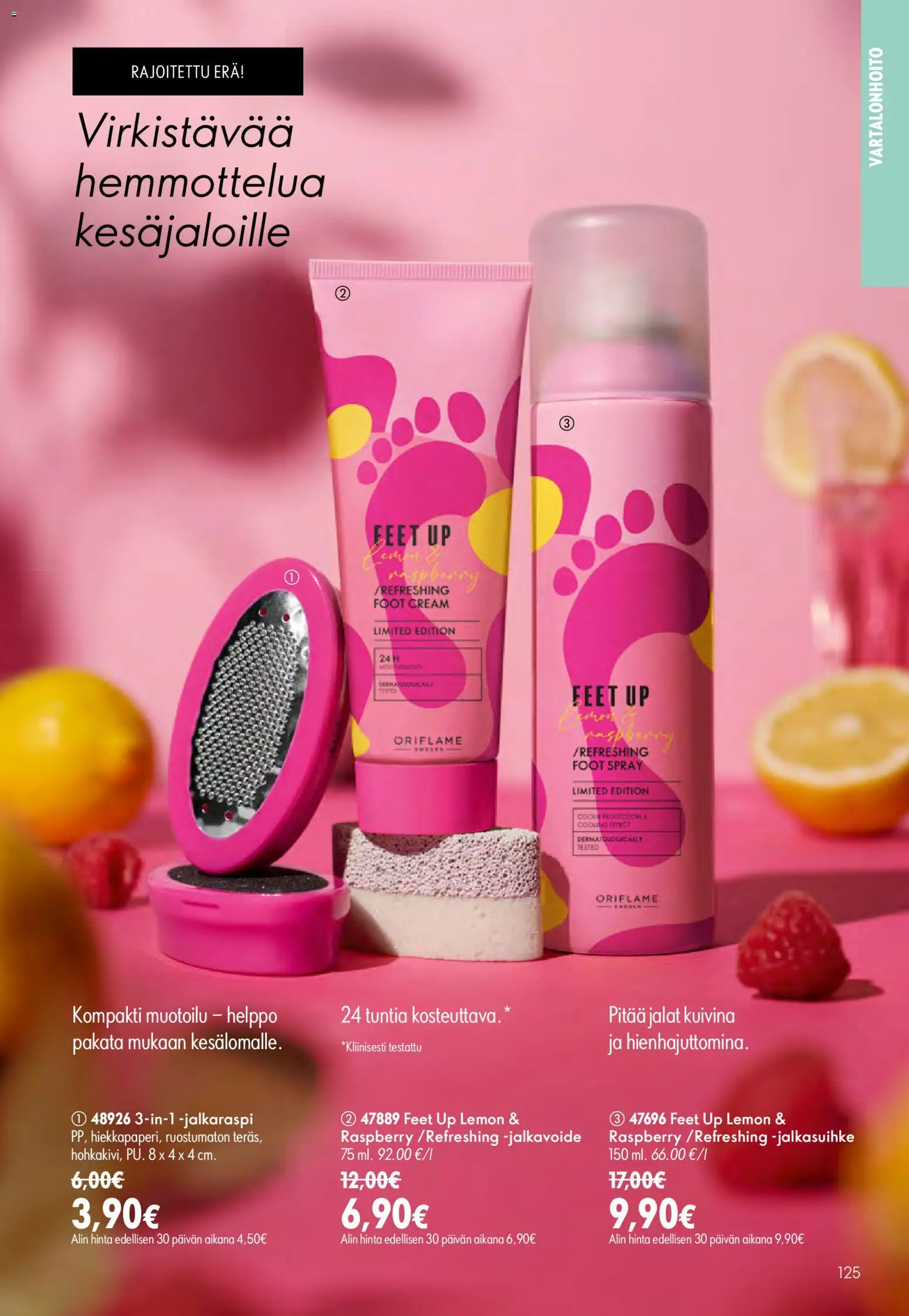 Oriflame - Esite 09 – voimassa 24/06/2026 alkaen | Sivu: 125 | Tuotteet: Jalkavoide