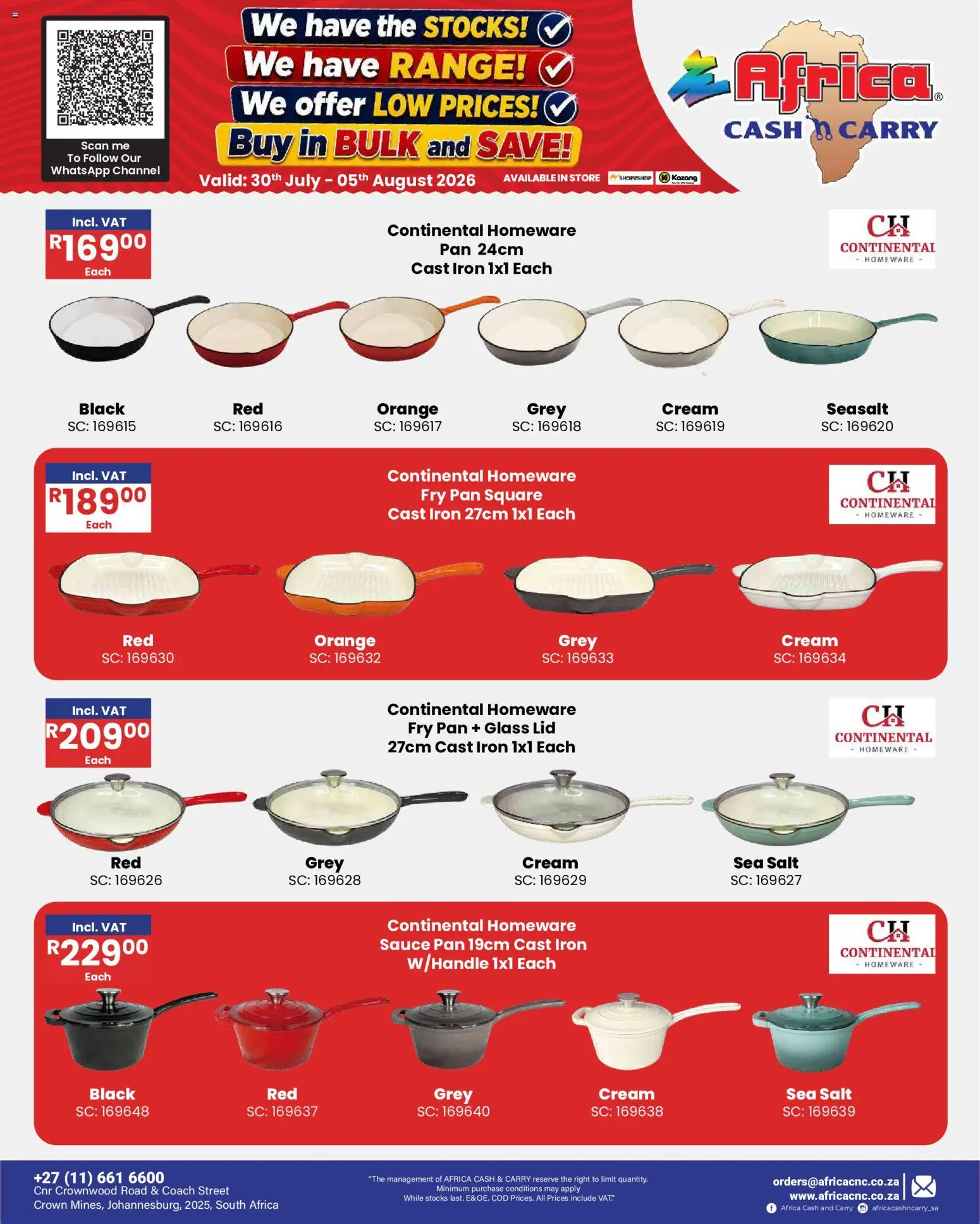New Africa Cash & Carry catalogue – valid from 30/07/2026 | Page: 45