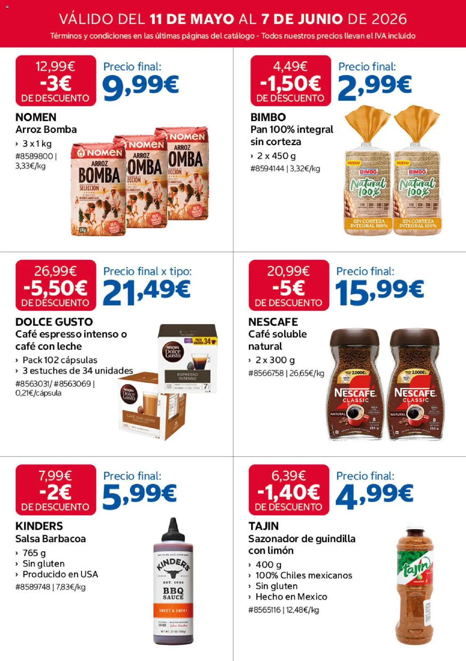 Costco folleto desde 11/05/2026 | ¿Cómo obtener un descuento limitado? ¡Ahorra hoy mismo! | España