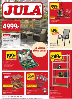 Jula erbjudanden - Förhandsvisning av reklamblad från butik Jula aktuell från 23.04.2026
