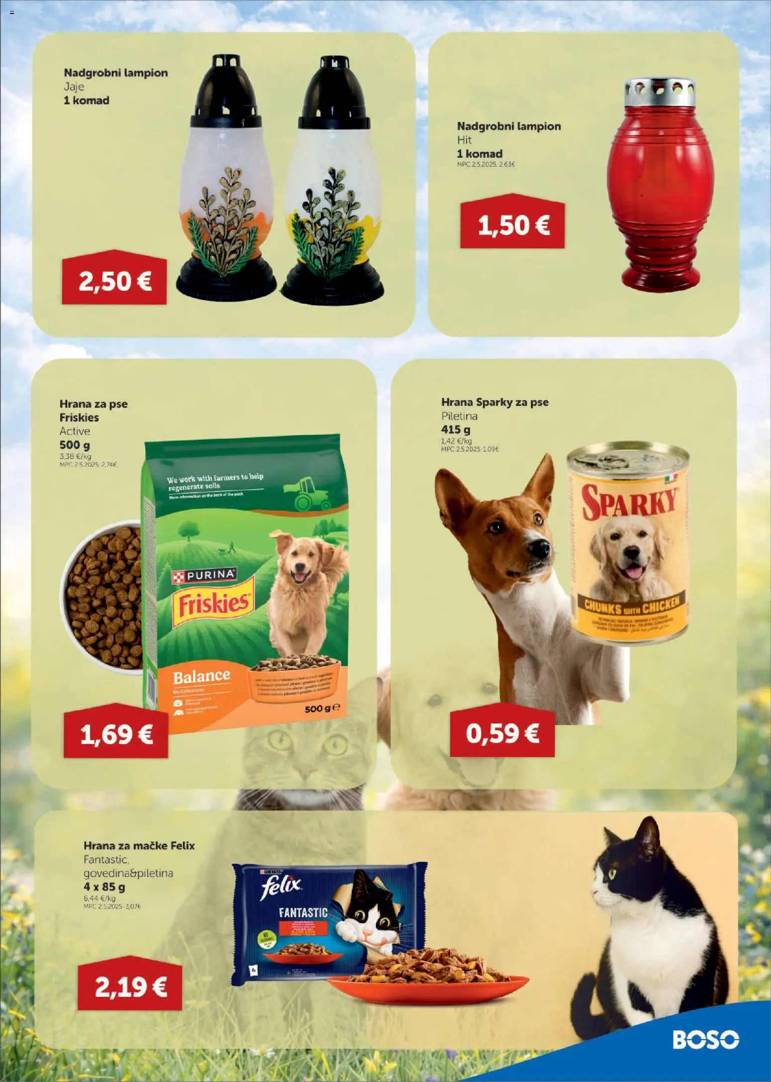 Boso katalog | vrijedi od 12.03.2026 | Stranica: 17 | Proizvodi: Piletina, Hrana za pse, Lampion, Hrana za mačke