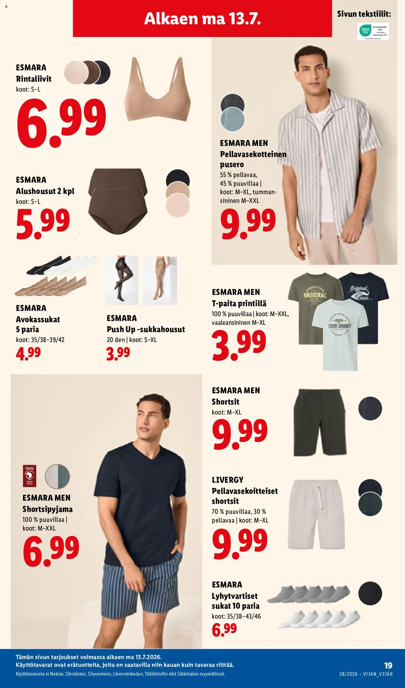 Lidl tarjoukset - Tampere – voimassa 09/07/2026 alkaen | Sivu: 25