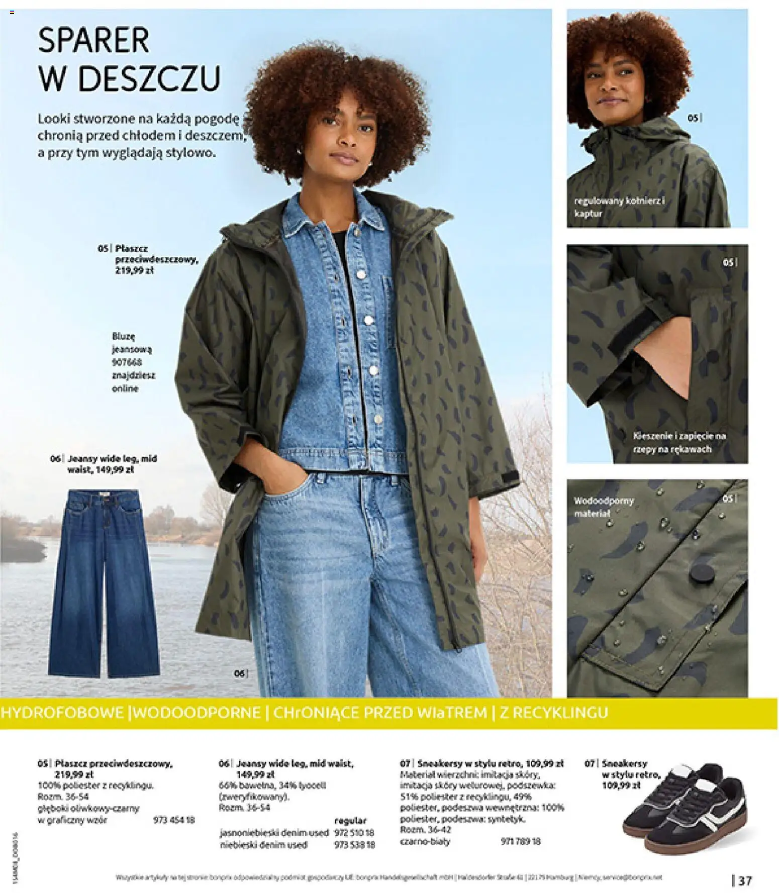 BonPrix Katalog od 10.08.2026 | Strona: 39 | Produkty: Płaszcz