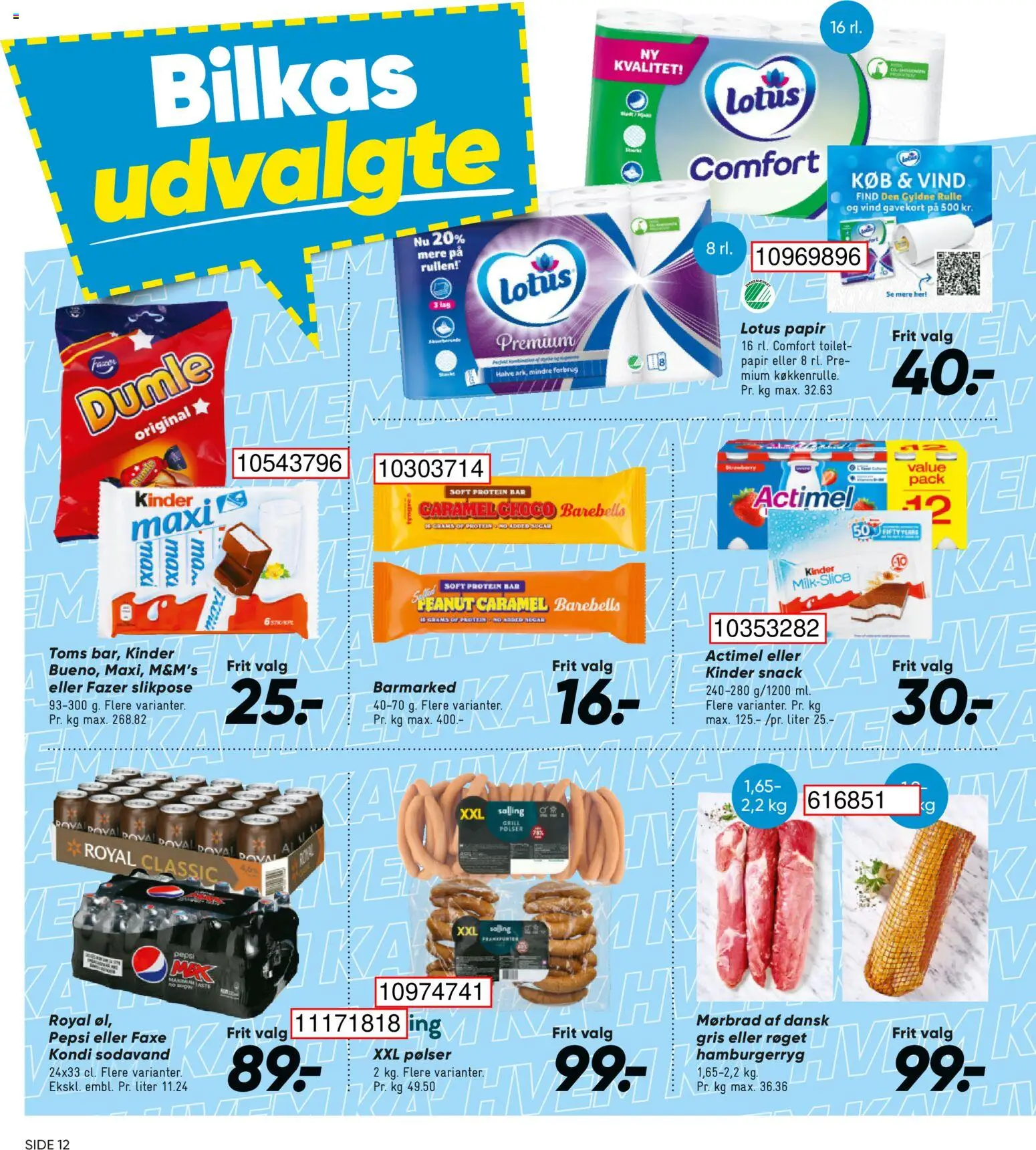 Bilka tilbudsavis – gyldig fra 15.05.2026 | Side: 12 | Produkter: Sodavand, Hamburgerryg, Grill, Pepsi