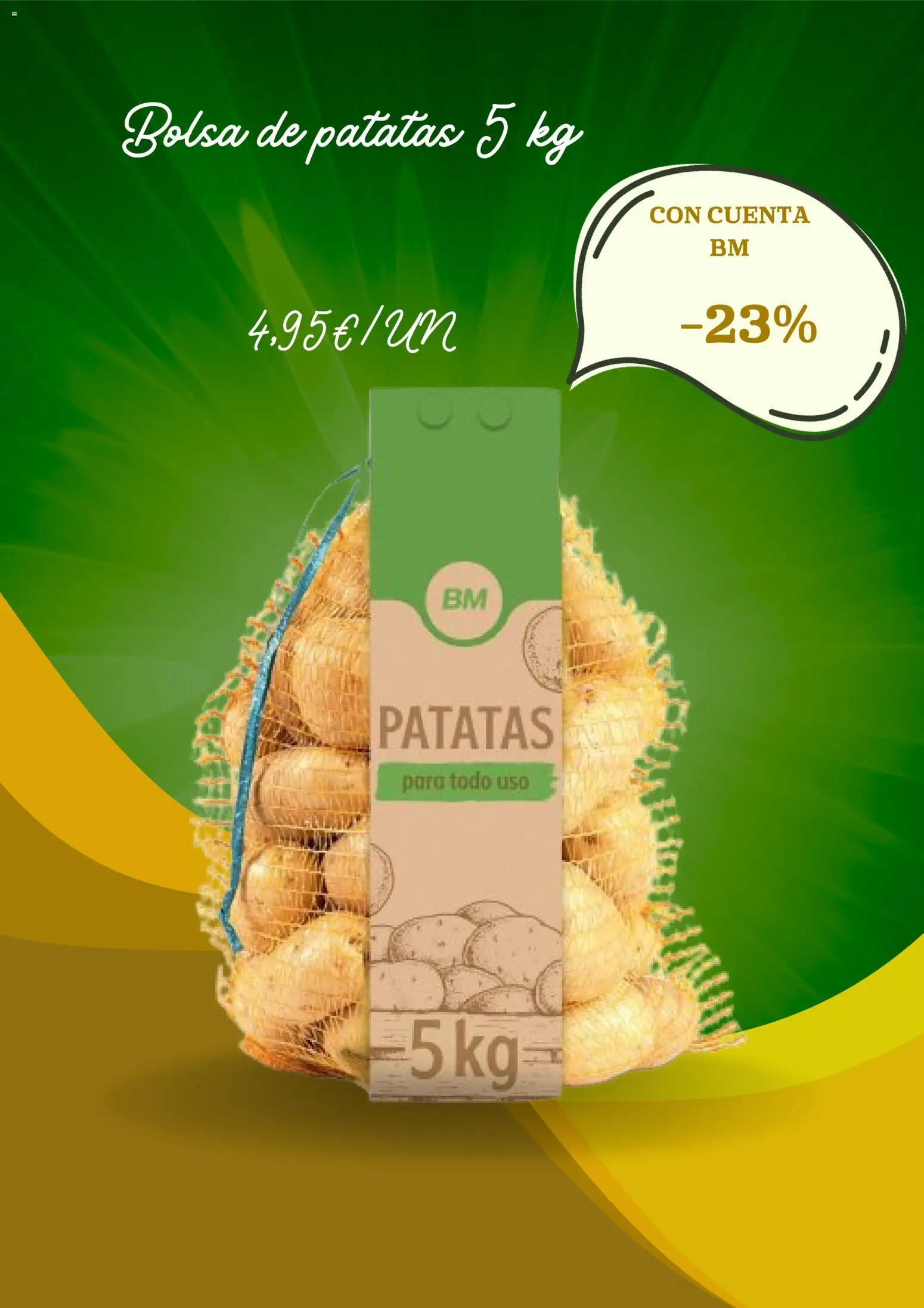 BM Supermercados folleto │ válido desde el 05/10/2026 | Página: 3 | Productos: Bolsa, Patatas