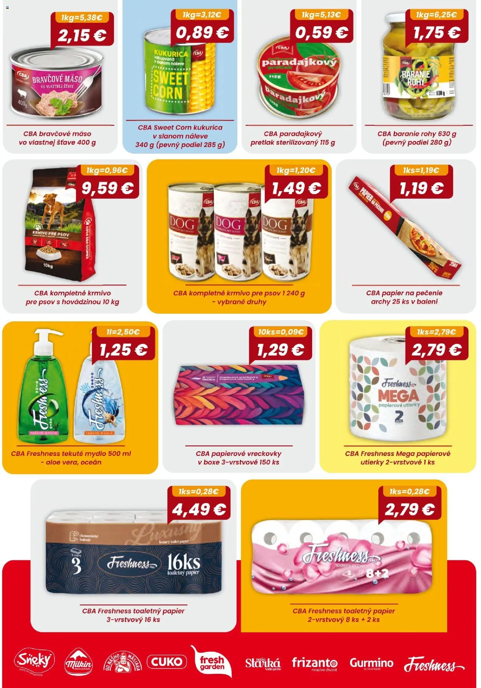 Nové KARMEN CBA akcie – leták je platný od 06.08.2026 | Strana: 31