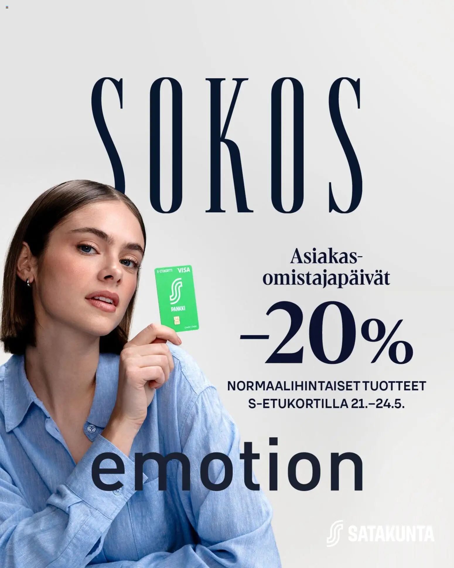 Sokos tarjoukset - Asiakasomistajapäivät – voimassa 21.05.2026 alkaen | Sivu: 1
