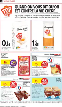 Intermarché - Prévisualisation de Intermarché catalogue valide à partir de 11/08/2026 | Page: 6