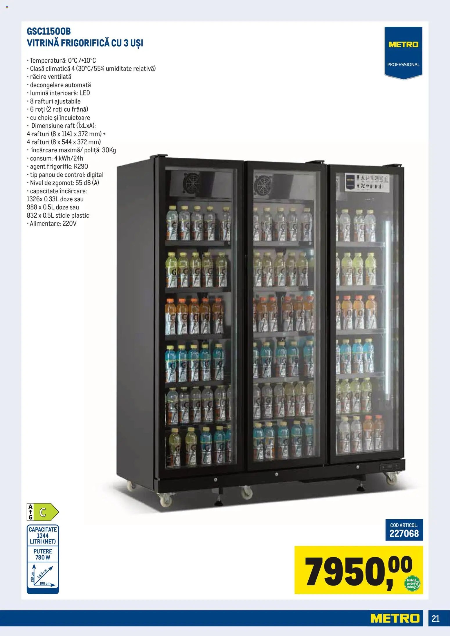 Noul catalog Metro – valabil de la 01.10.2026 | Pagină: 21 | Produse: Lumină, Raft, Vitrină, Tip