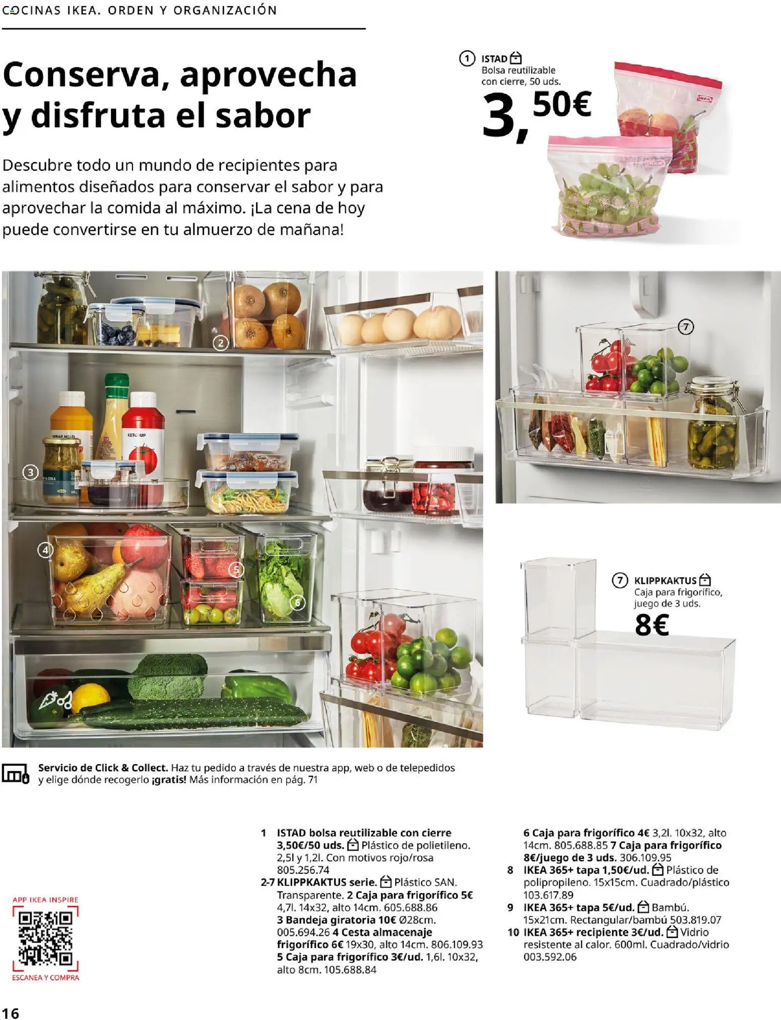 Catálogo IKEA Accesorios y decoración │ válido desde el 01/02/2026 | Página: 16 | Productos: Kétchup, Bandeja, Alimentos, Cesta