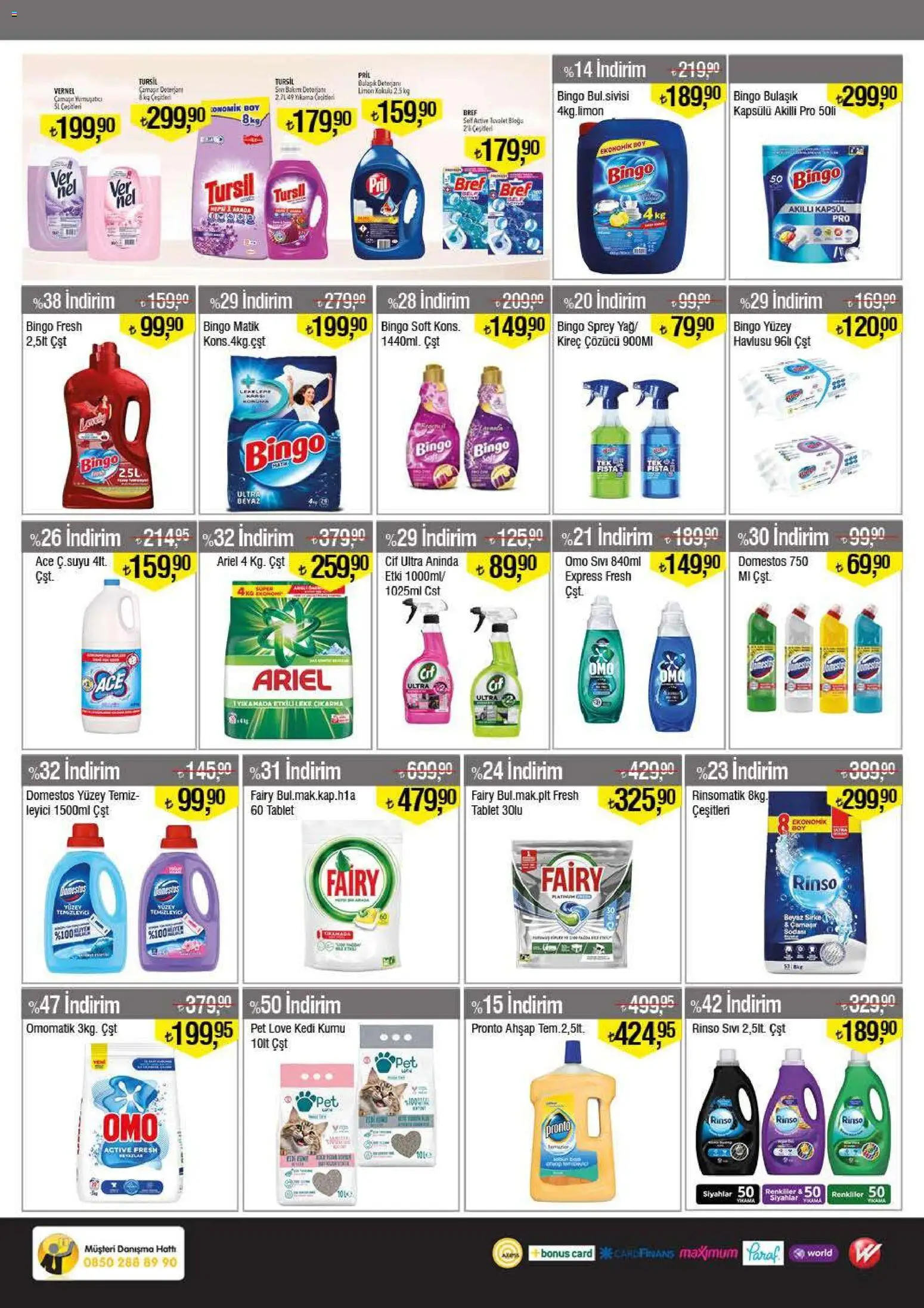 Gürmar Katalog - 01 Ağustos 2026 tarihinden itibaren geçerlidir | Sayfa: 3 | Ürünler: Yumuşatıcı, Sirke, Limon, Tablet