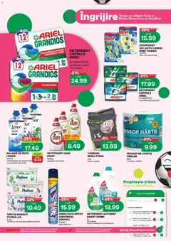Ofertele Diana valabile de la 01.07.2026 | Pagină: 15 | Produse: Kedi Ödül Oyuncakları, Balsam, Cafea, Detergent