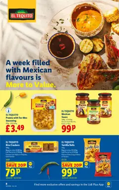 Preview of Lidl - Weekly valid from 30.04.2026 | Page: 10 | Products: Sauce, Tortilla, Rice, Crackers