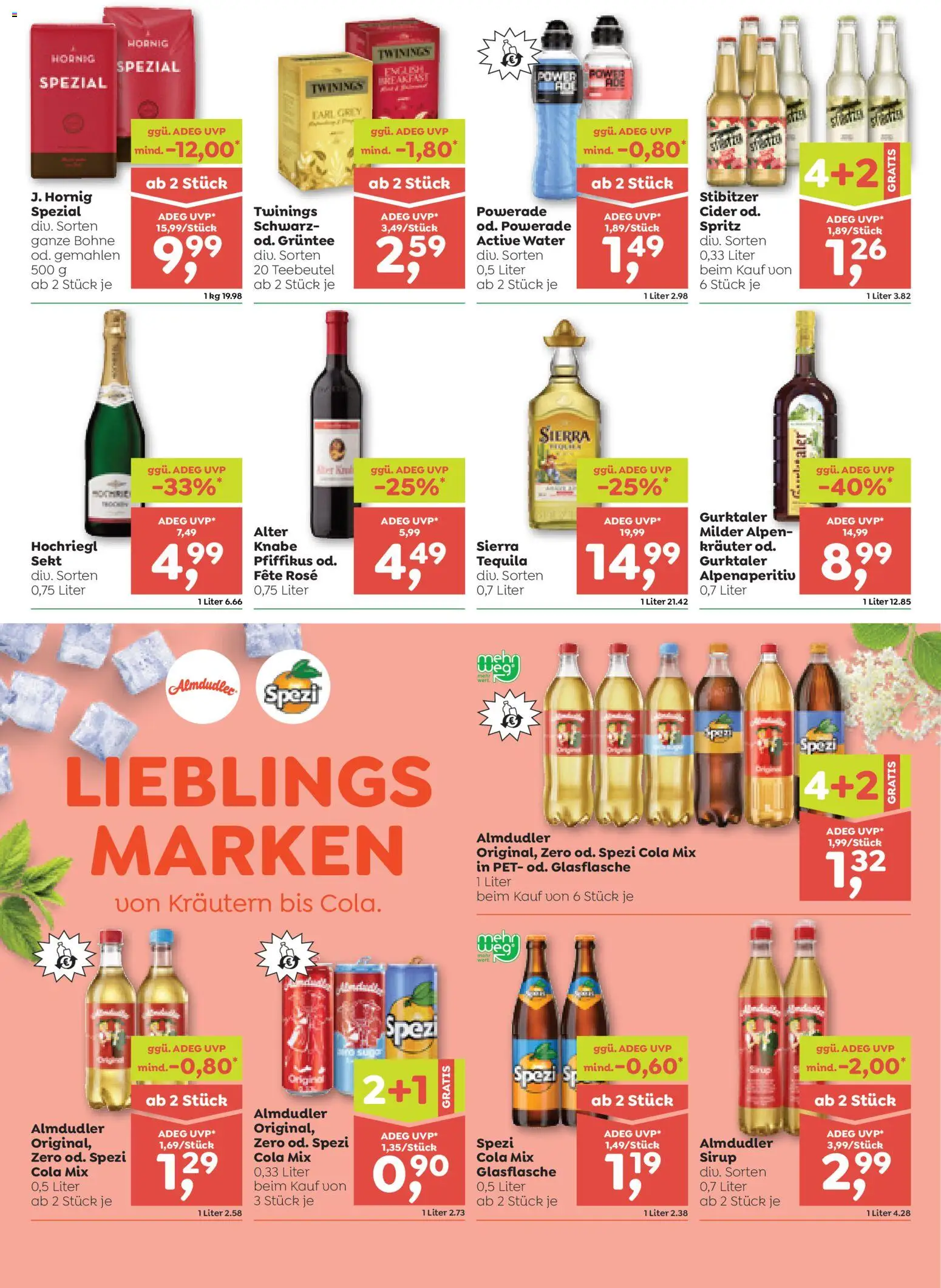 ADEG Flugblatt gültig ab 17.09.2026 | Seite: 6 | Produkte: Bohne