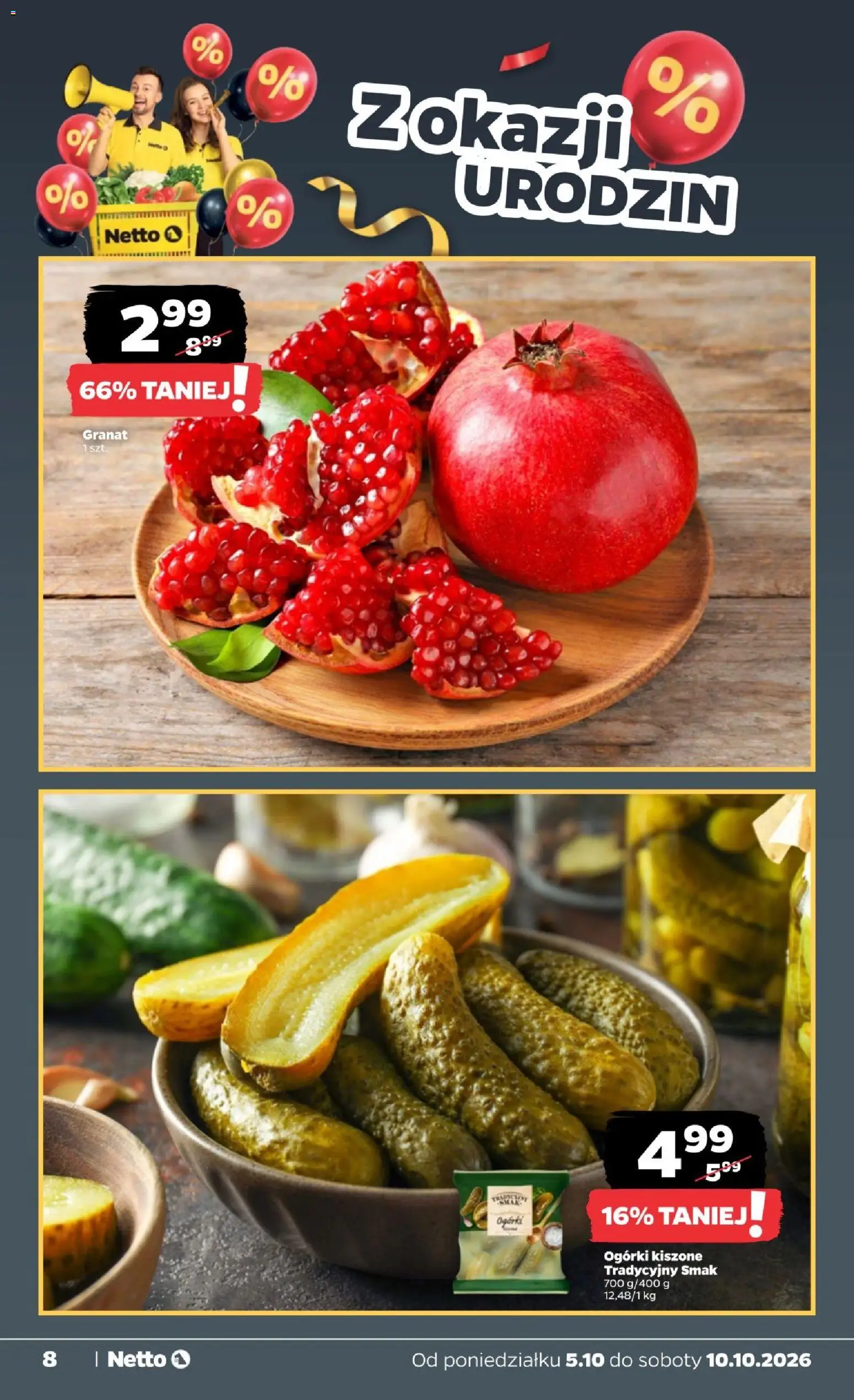 Netto gazetka od poniedziałku od 05.10.2026 | Strona: 8