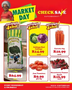 Check Save specials catalogue – valid from 02/09/2026