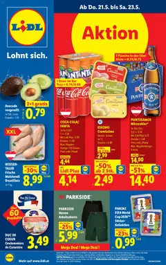 Lidl Flugblatt - Oberpullendorf, Güssing, Oberwart ab 21.05.2026 gültig