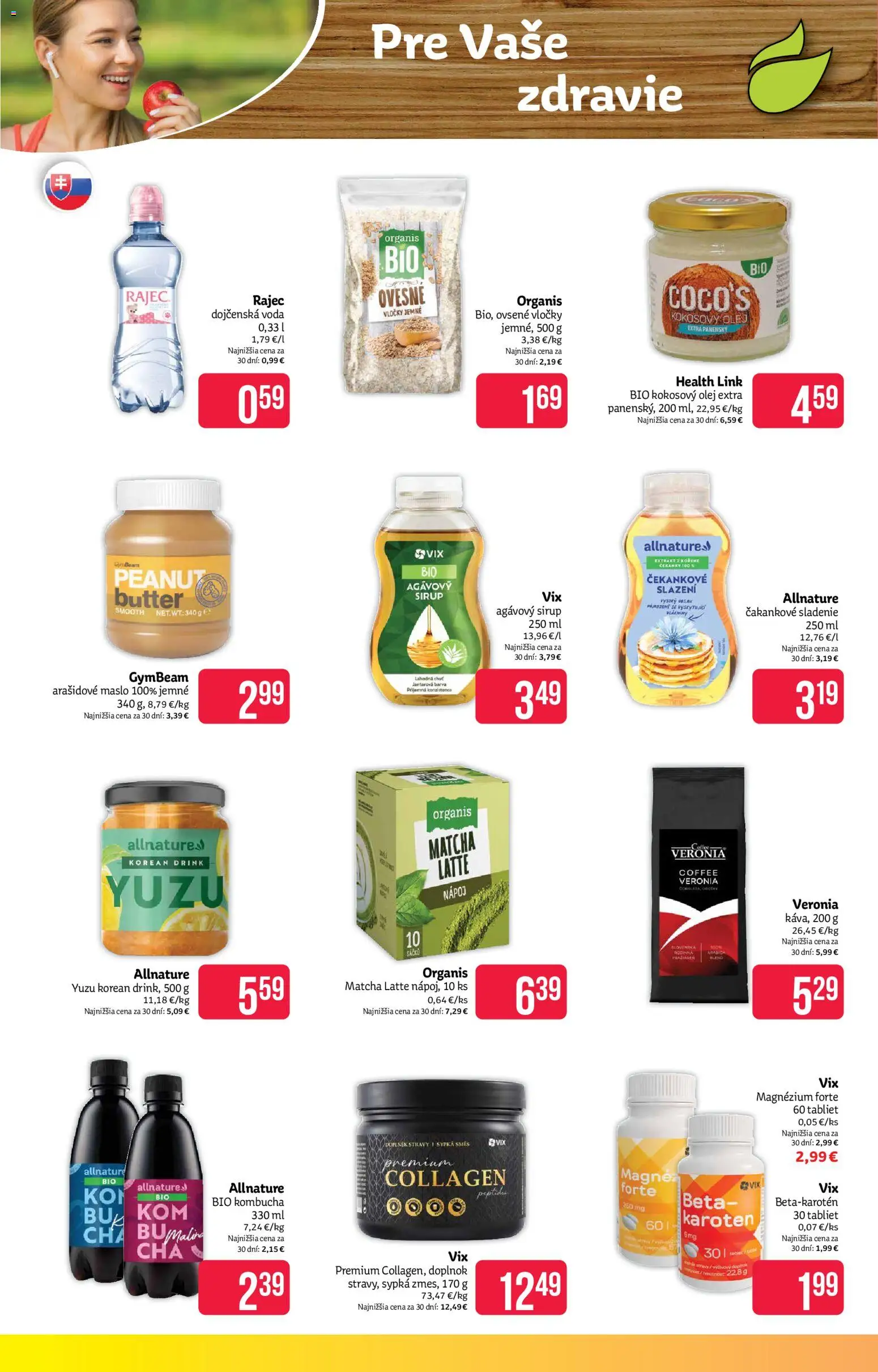 Nové Teta drogerie akcie – leták je platný od 17.08.2026 | Strana: 12 | Produkty: Maslo, Vločky, Ovsené vločky, Dojčenská voda