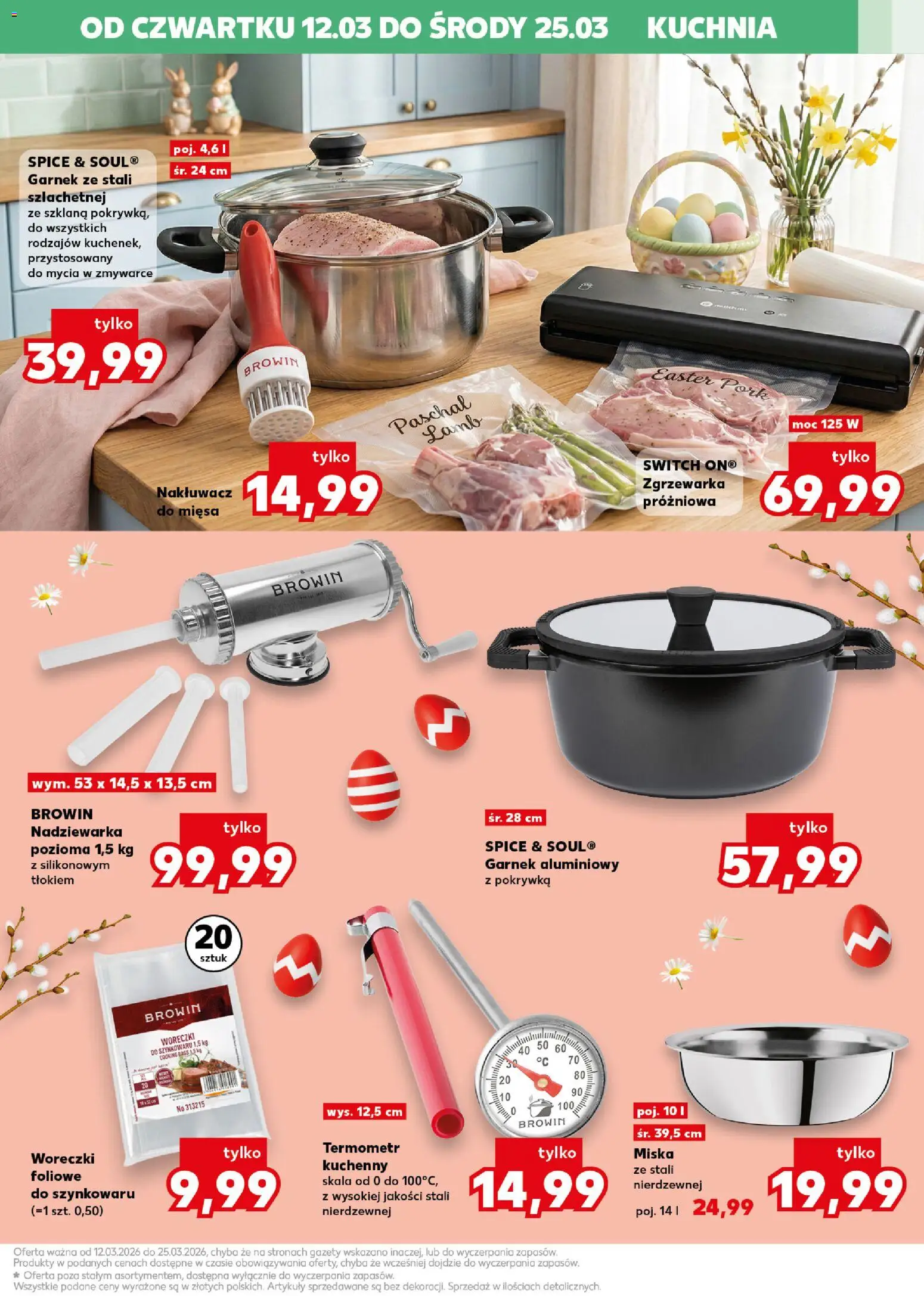 Kaufland Polsko leták - Złap okazje od 12.03.2026 | Strana: 3 | Produkty: Miska