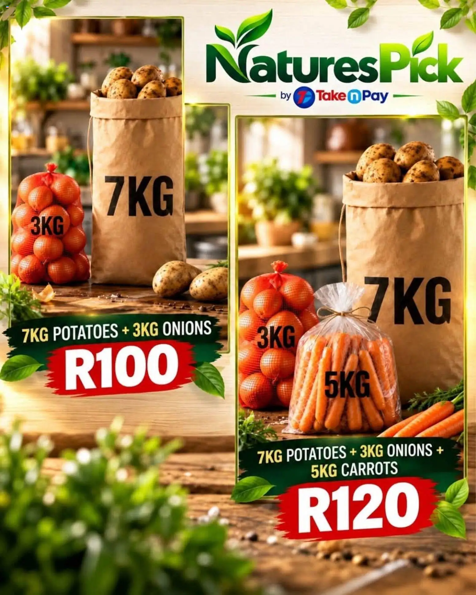New Take n Pay catalogue – valid from 20/10/2026 | Page: 11 | Products: Carrots, Potatoes, Onions