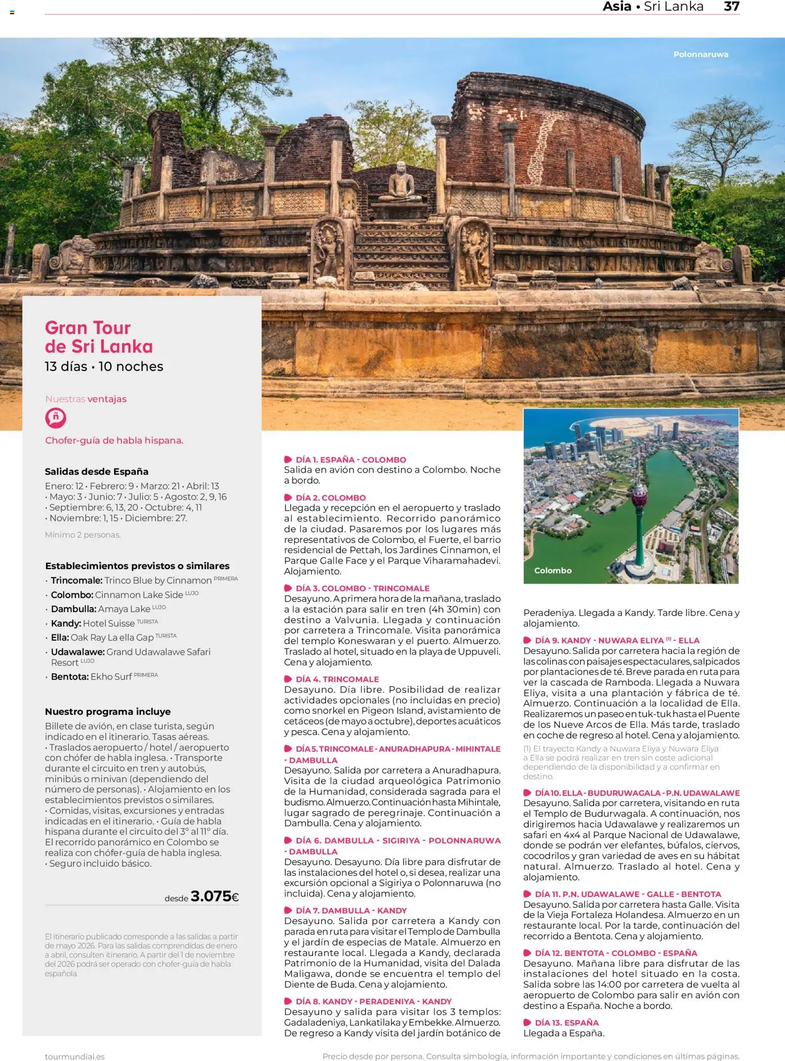 Viajes El Corte Inglés Asia y Oceanía │ válido desde el 01/01/2026 | Página: 37 | Productos: Aves, Especias
