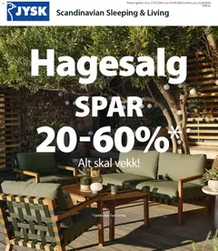 Forhåndsvisning av JYSK kundeavis gyldig fra 27/07/2026