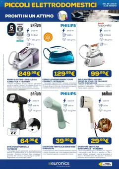 Anteprima del volantino Euronics volantino Piccoli Elettrodomestici valido a partire dal 30/07/2026 | Pagina: 10
