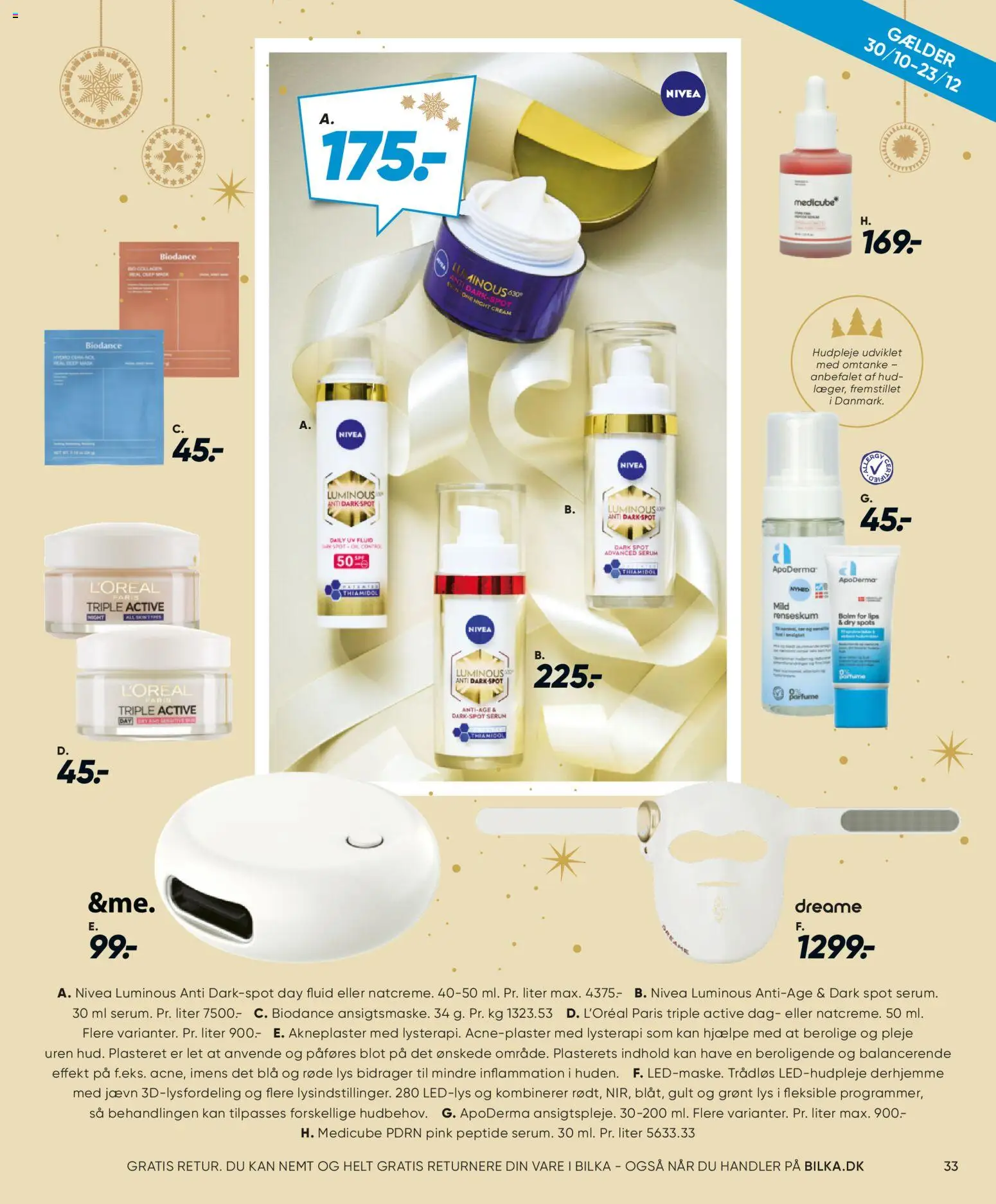 Bilka tilbudsavis – gyldig fra 30/10/2026 | Side: 79 | Produkter: Parfume, Søm, Collagen