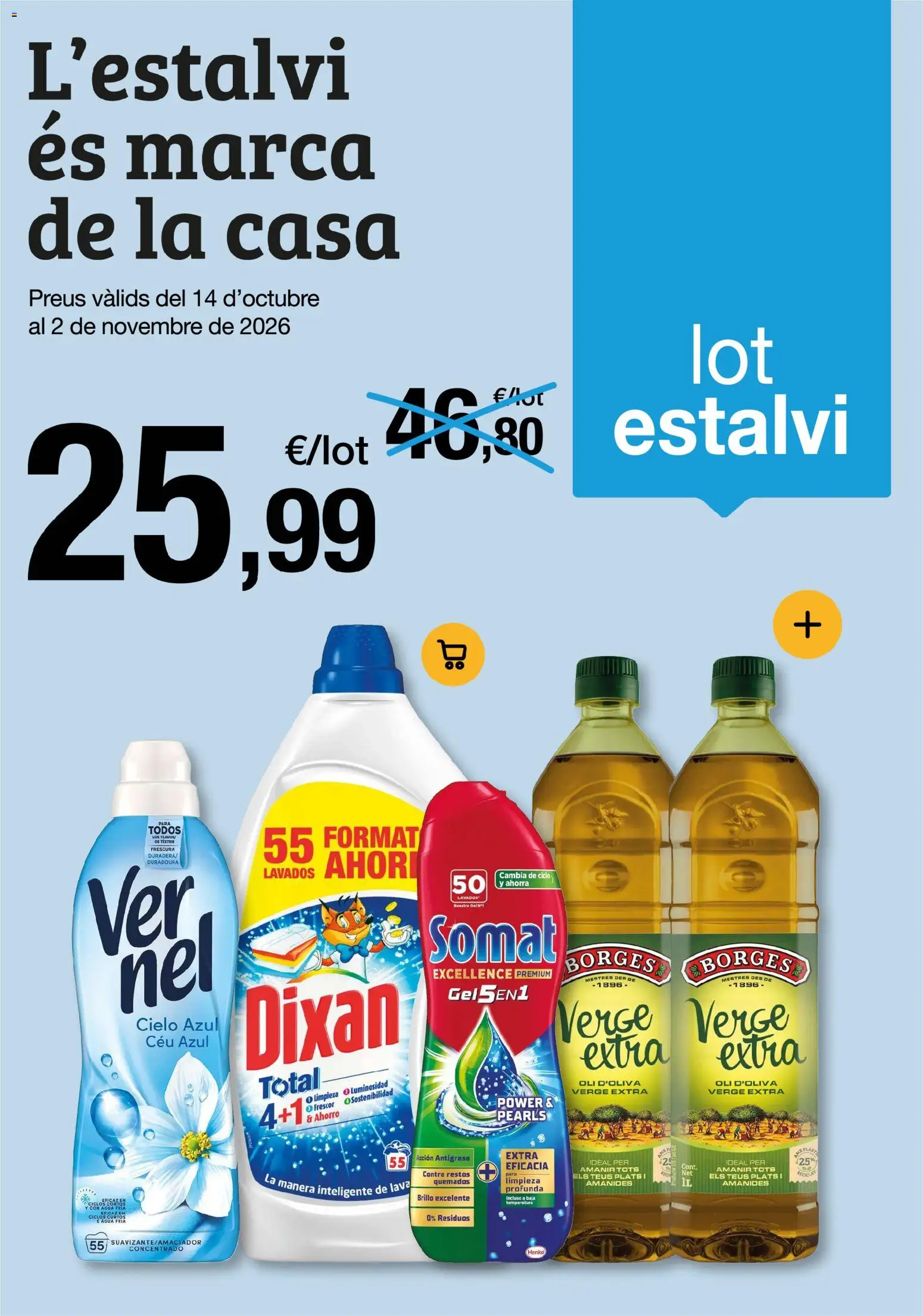 Bonpreu folleto │ válido desde el 14/10/2026 | Página: 1