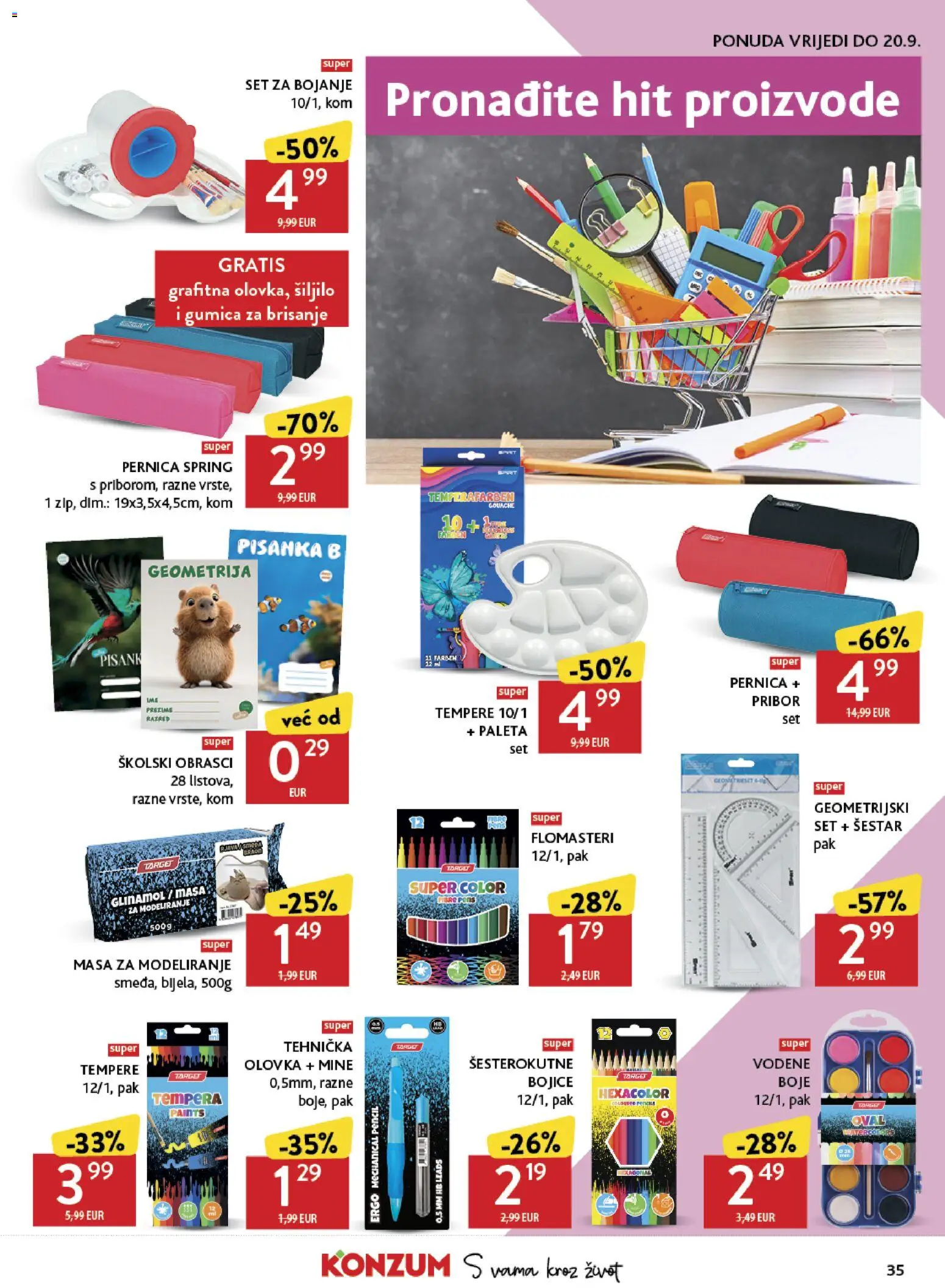 Konzum HR akciós ujság - amely érvényes a következő dátumtól: 2026.08.19. | Oldal: 35 | Termékek: Lime