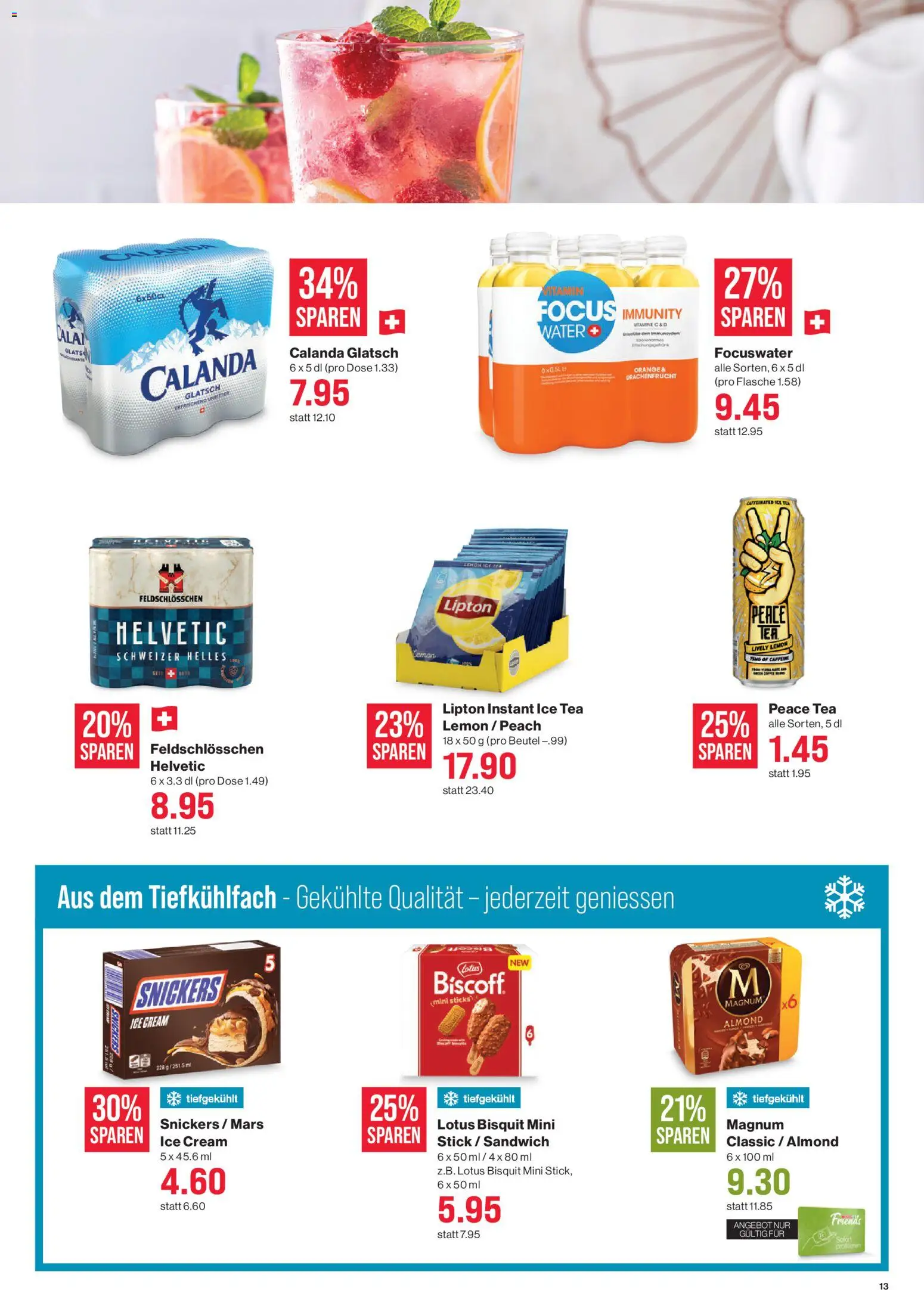 SPAR aktionen – gültig ab 25.06.2026 | Seite: 13 | Produkte: En Kommode, Snickers, Mars