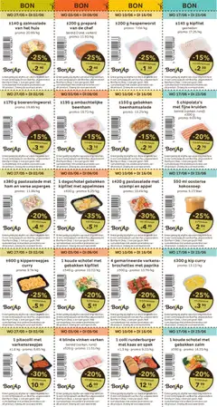Bon Ap folder / publicité - Voorbeeld van een folder van Bon Ap, geldig van 27.05.2026 | Pagina: 12 | Producten: Zalm, Scampi, Asperges, Schaal