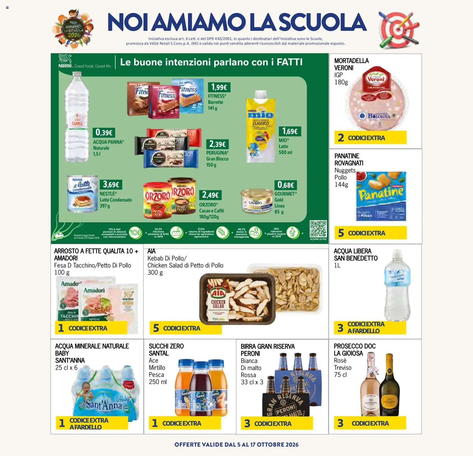 Volantino Eté del 02/10/2026 | Pagina: 35 | Prodotti: Mortadella, Ingredienti, Cacao, Acqua minerale