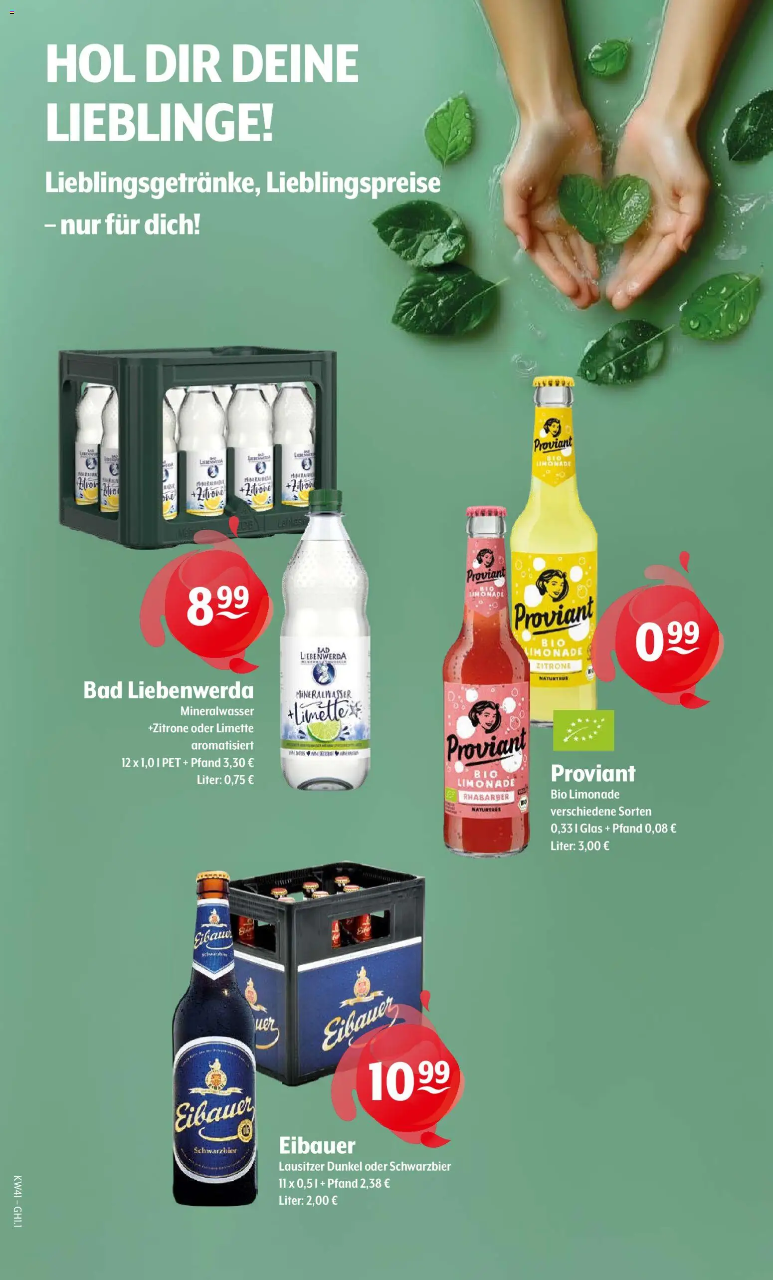 Getränke Hoffmann Prospekt – gültig ab 05.10.2026 | Seite: 9 | Produkte: Bad, Mineralwasser, Zitrone, Limette