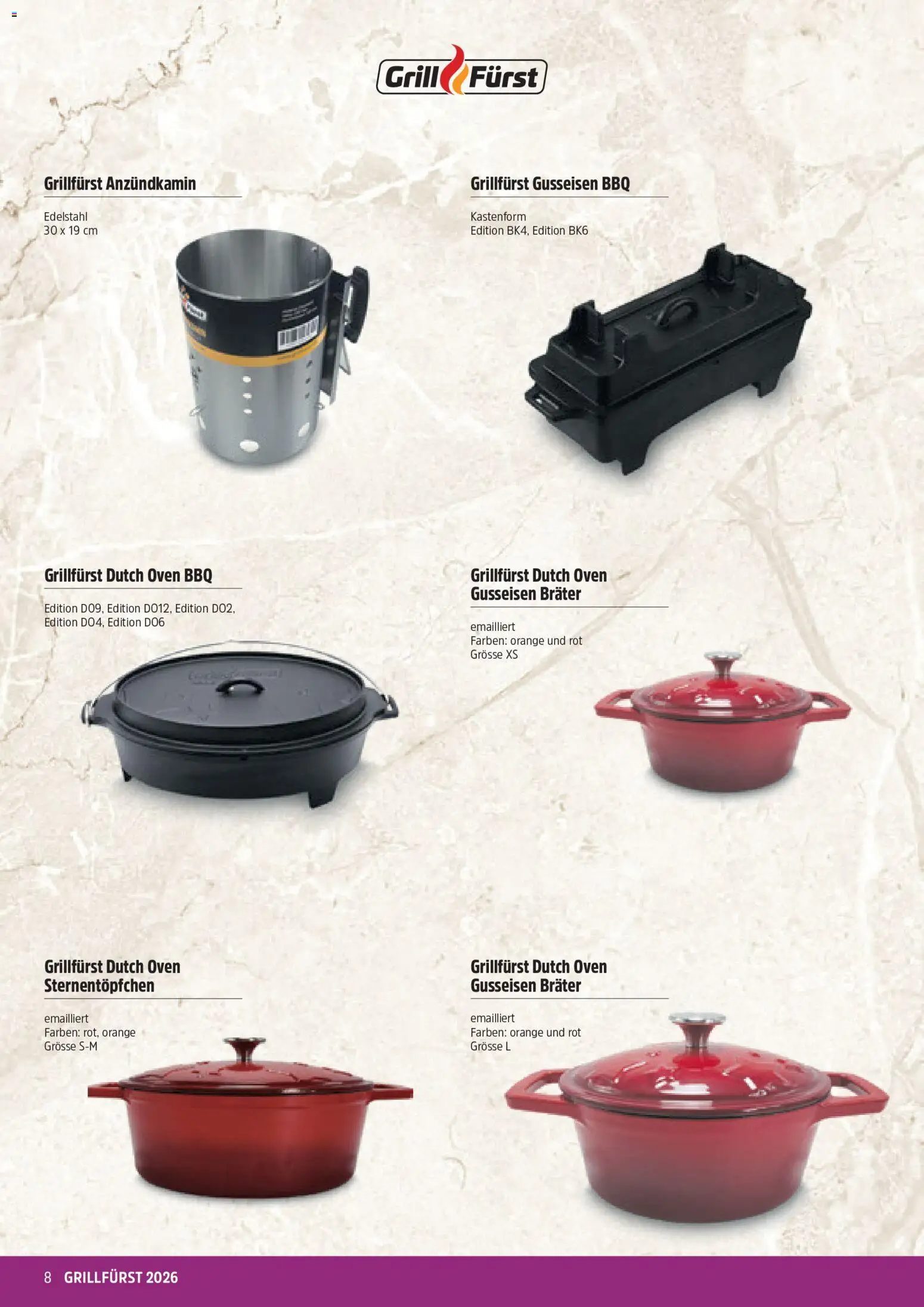 TopCC aktionen Grill – gültig ab 04.05.2026 | Seite: 8 | Produkte: Grill
