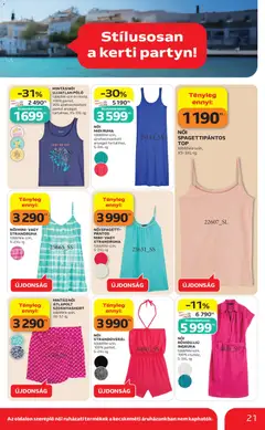 Auchan Nyári extra ajánlataink - amely érvényes a következő dátumtól: 11.06.2026 | Oldal: 21