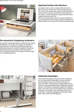 Ikea Büroeinrichtung ab 01.04.2026 gültig | Seite: 6 | Produkte: Tisch, Stuhl, Bildschirm, Monitor