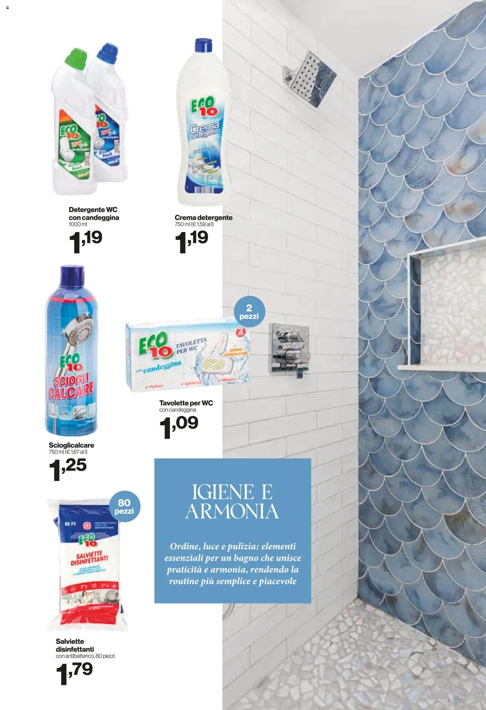 Volantino IN's del 11.03.2026 | Pagina: 15 | Prodotti: Crema, Detergente, WC, Bagno