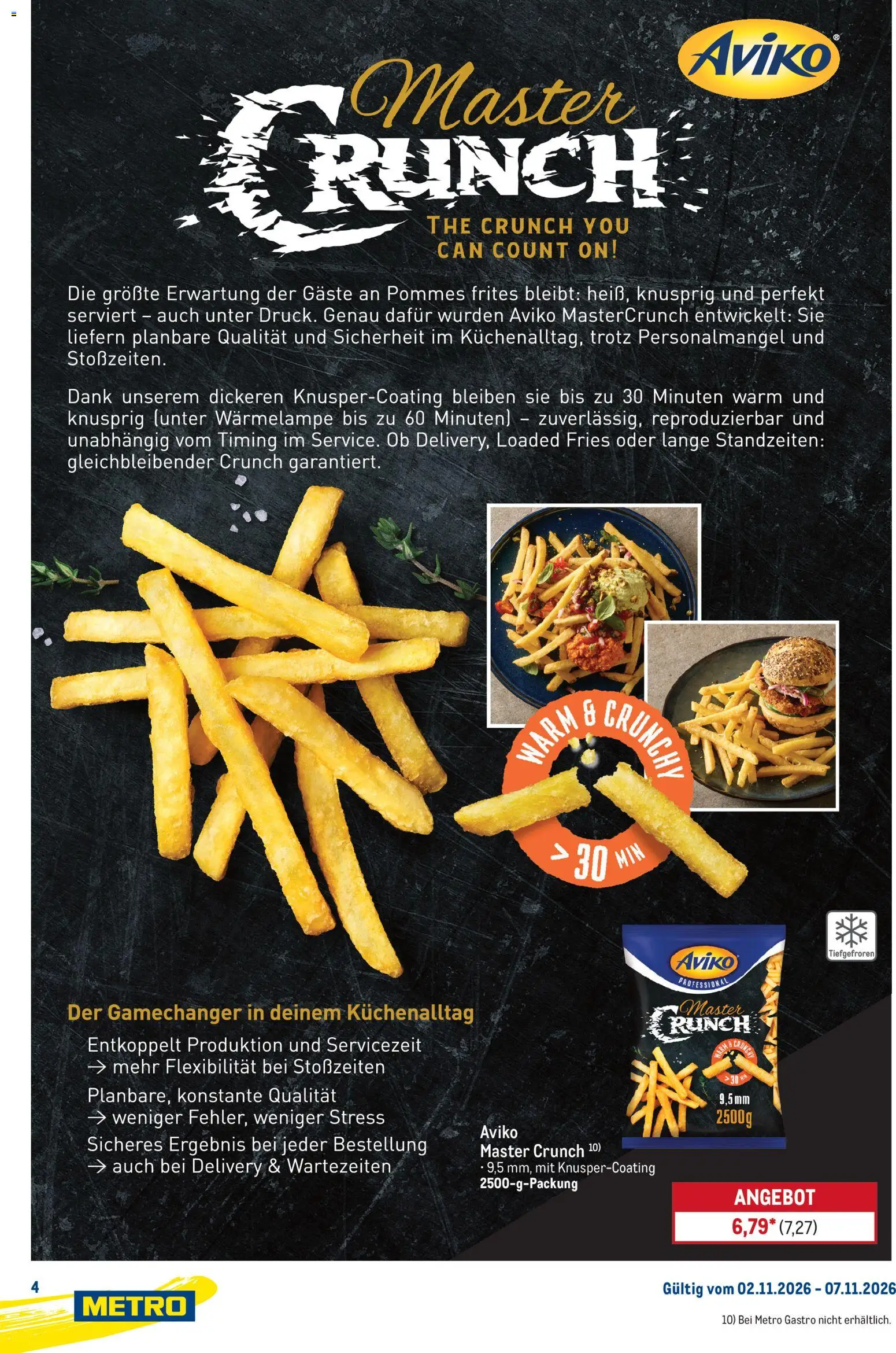 Metro Marken für Profis – gültig ab 02.11.2026 | Seite: 4 | Produkte: Pommes, Pommes frites