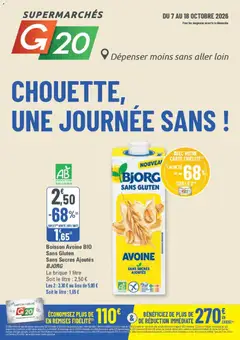 G20 Supermarchés - Prévisualisation de G20 Supermarchés catalogue valide à partir de 07/10/2026