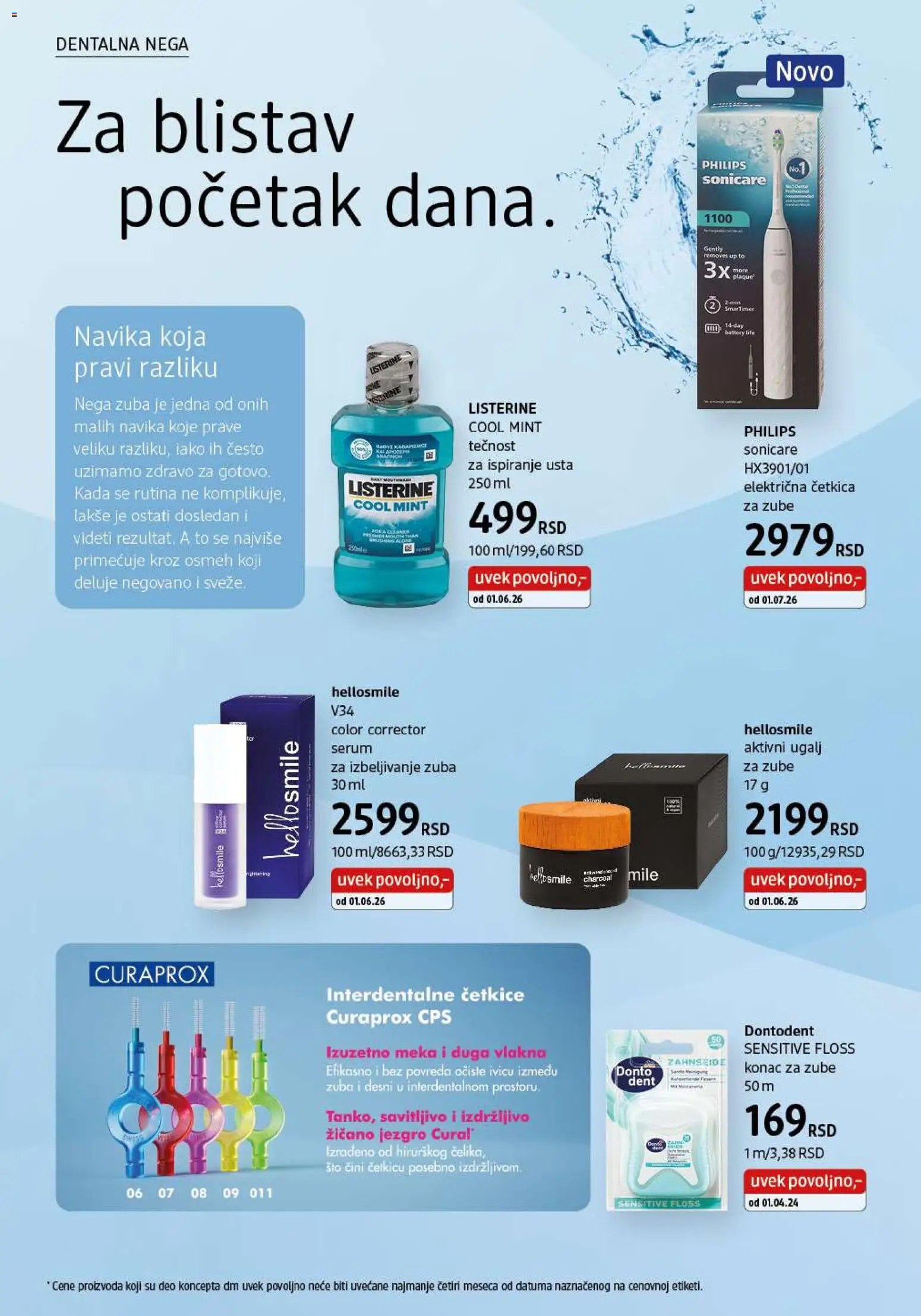 DM Drogerie katalog - važi od 01.08.2026 | Strana: 20 | Proizvode: Električna četkica, Sto