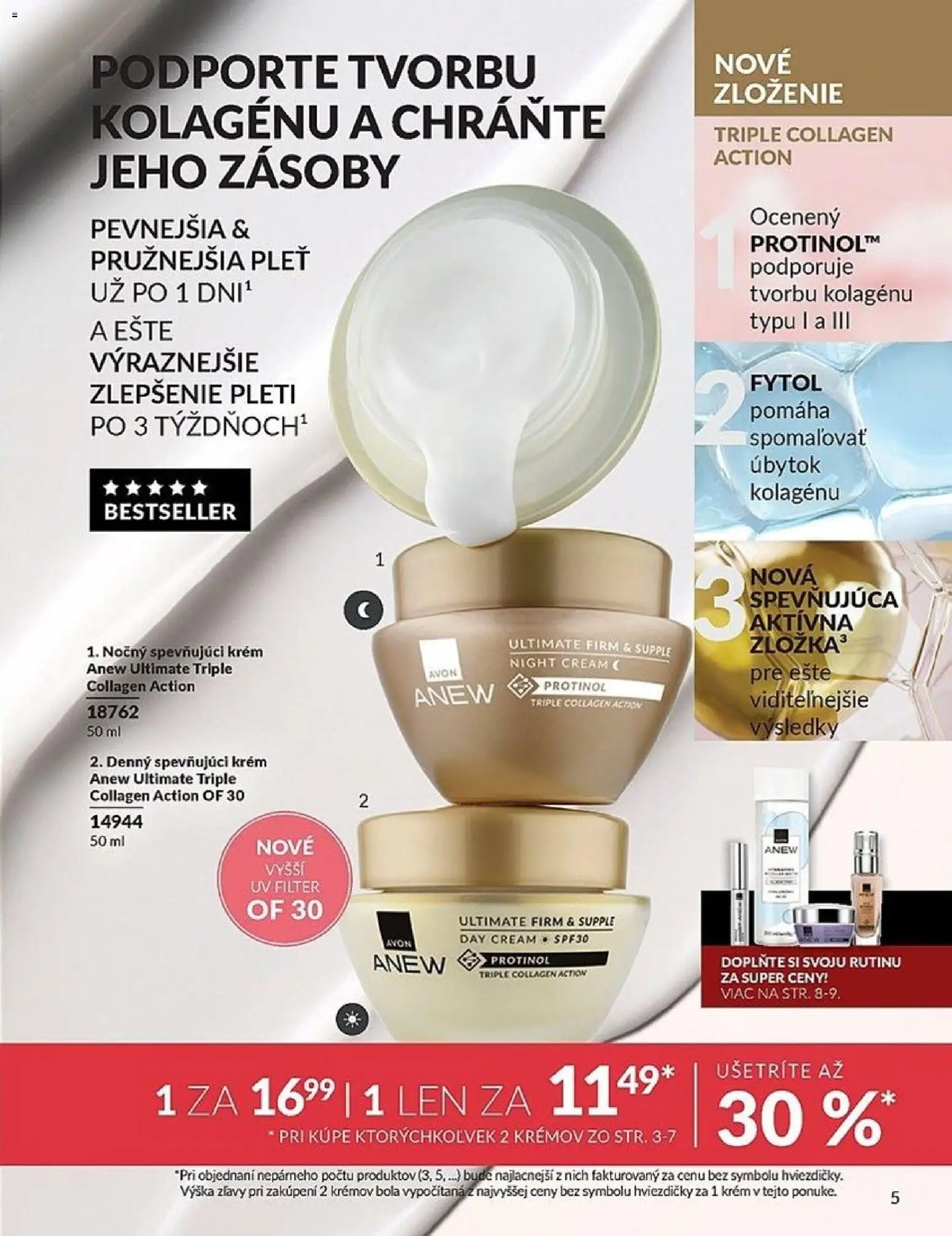 Nové Avon akcie – leták je platný od 01.06.2026 | Strana: 5 | Produkty: Krém
